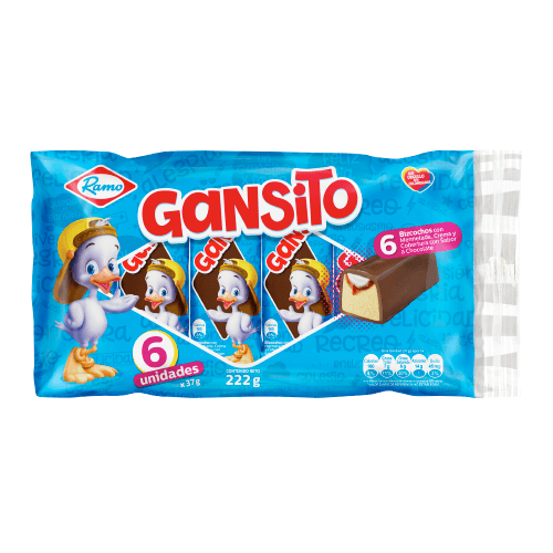 GANSITO RAMO 6 UNIDADES 222 G