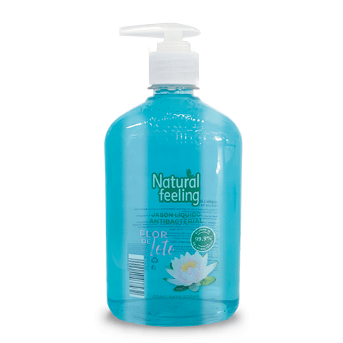 JABÓN LÍQUIDO FLOR DE LOTO NATURAL FEELING 500 ML