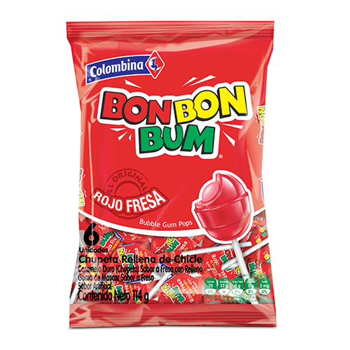 BOM BOM BUM FRESA PQ 6