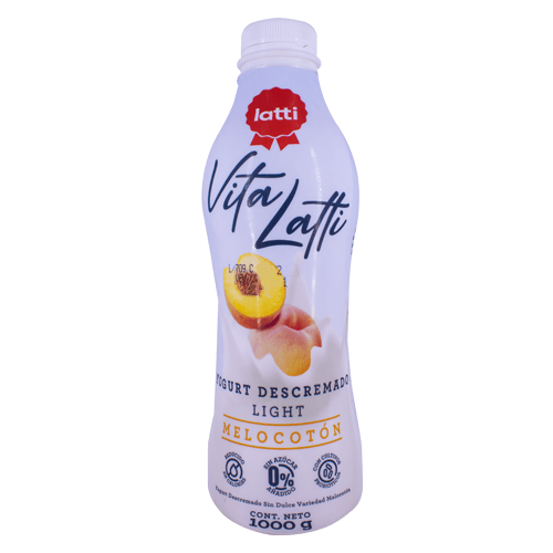 YOGURT MELOCOTON LIGHT VITA LATTI 1000GR