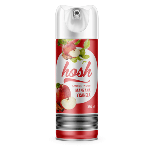 AMBIENTADOR EN AEROSOL MANZANA CANELA HOSH 360 ML