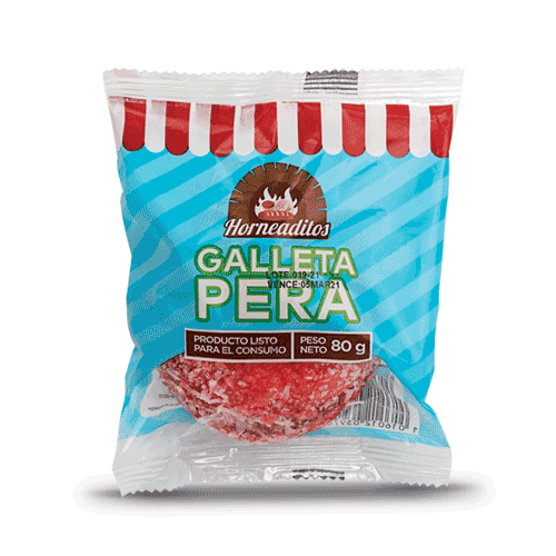 GALLETA PERA HORNEADITOS 80 G