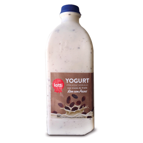 YOGURT SABOR TRADICIONAL RON LATTI 2000 GR