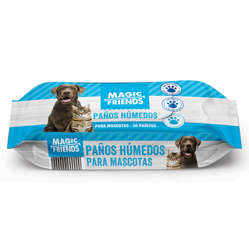 PAÑOS HÚMEDOS MAGIC FRIENDS 50 UND