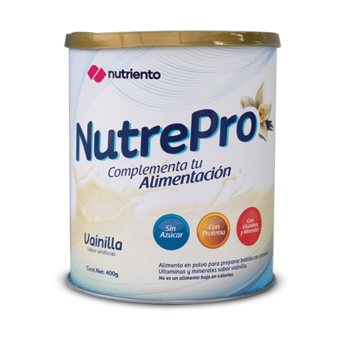 ALIMENTO EN POLVO NUTREPRO VAINILLA 400G