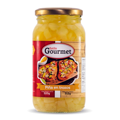 PIÑA EN TROZOS AINOA 520 G
