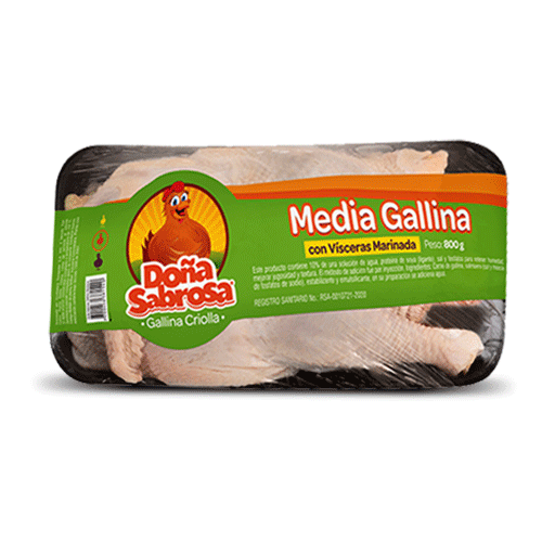 MEDIA GALLINA DOÑA SABROSA 800 G
