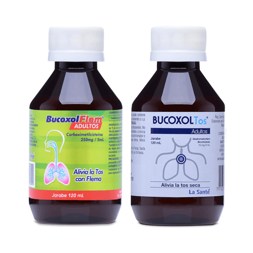 JARABE PARA LA TOS ADULTOS BUCOXOL 120M.