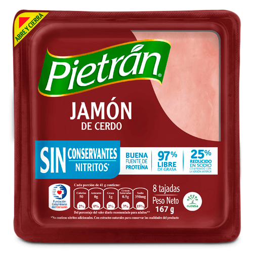 JAMON PIETRAN ESTANDAR 167 GRS