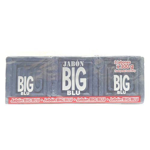 JABÓN EN BARRA BIG BLU 3 UND - 900 G