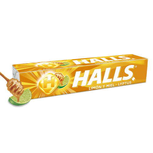 HALLS LIMON Y MIEL 9S