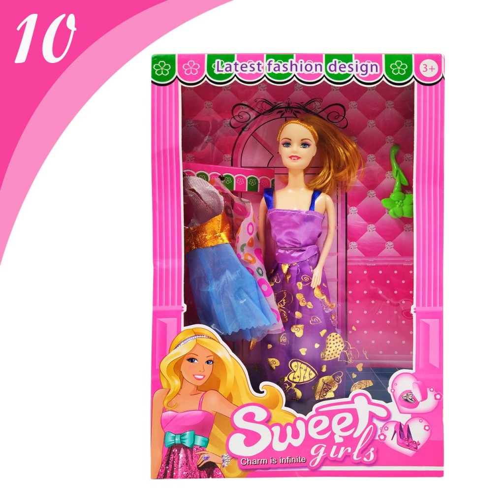 MUÑECA JUGUETE ACCESORIOS JUGUETERÍA NIÑAS VESTIDOS