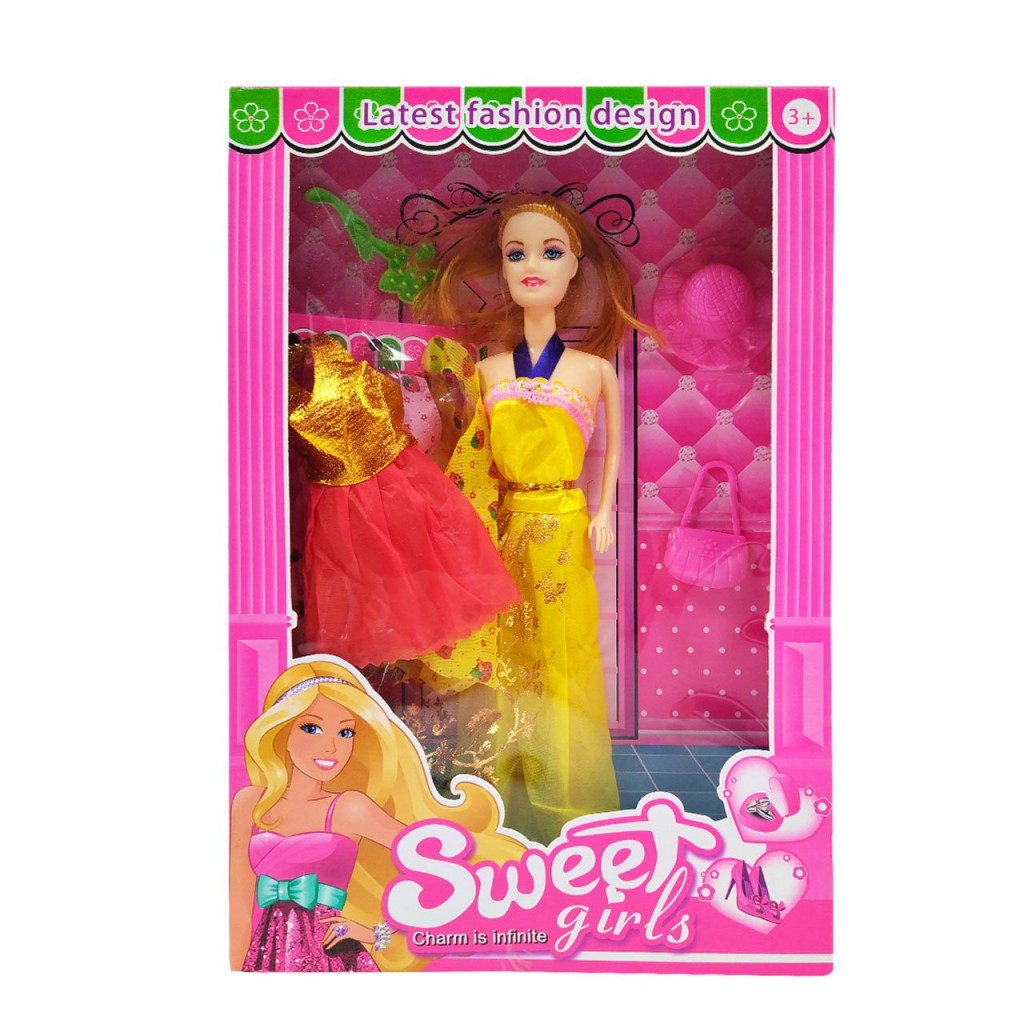 MUÑECA JUGUETE ACCESORIOS JUGUETERÍA NIÑAS VESTIDOS