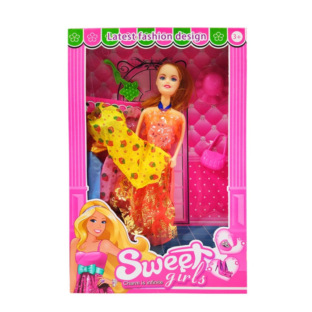 MUÑECA JUGUETE ACCESORIOS JUGUETERÍA NIÑAS VESTIDOS