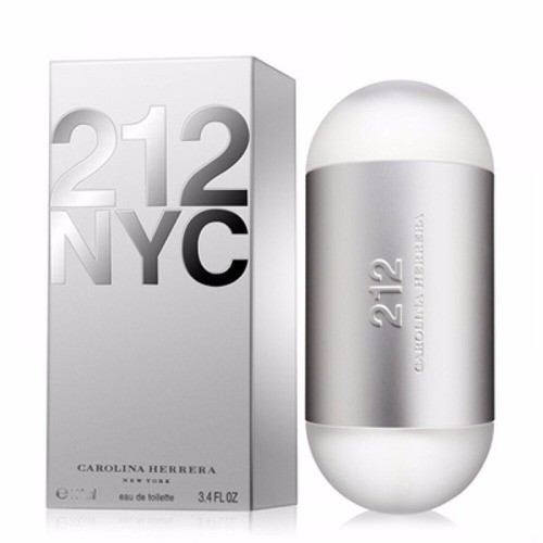 Loción Perfume 212 NYC Carolina Herrera 100ml EDT Mujer Original Garantizada