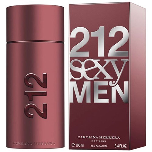 Loción Perfume 212 Sexy Carolina Herrera 100ml EDT Hombre Original Garantizada