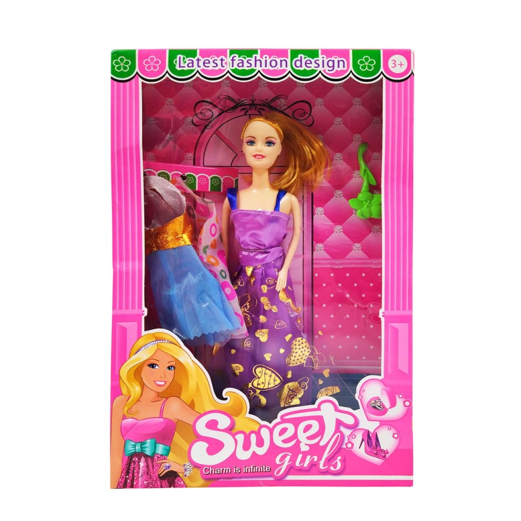 MUÑECA JUGUETE ACCESORIOS JUGUETERÍA NIÑAS VESTIDOS