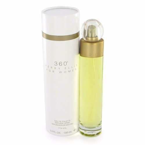 Loción Perfume 360° Perry Ellis 100ml EDT Mujer Original Garantizada