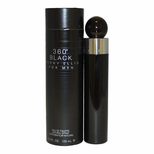Loción Perfume 360° Black Perry Ellis 100ml EDT Hombre Original Garantizada