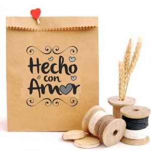 BOLSAS KRAFT ESTAMPADAS Y PERSONALIZADAS A TU GUSTO
