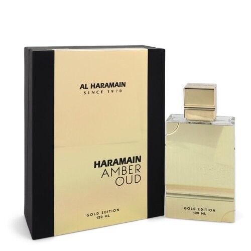Loción Perfume Al Haramain Amber Oud Gold Edition 120ml EDP Unisex Original Garantizada