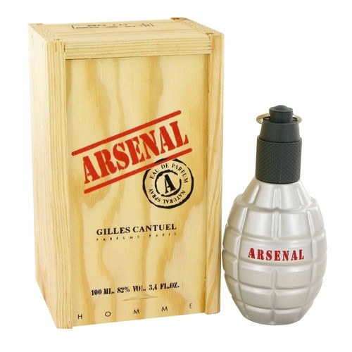 Loción Perfume Arsenal Grey Gilles Cantuel 100ml EDP Hombre Original Garantizada
