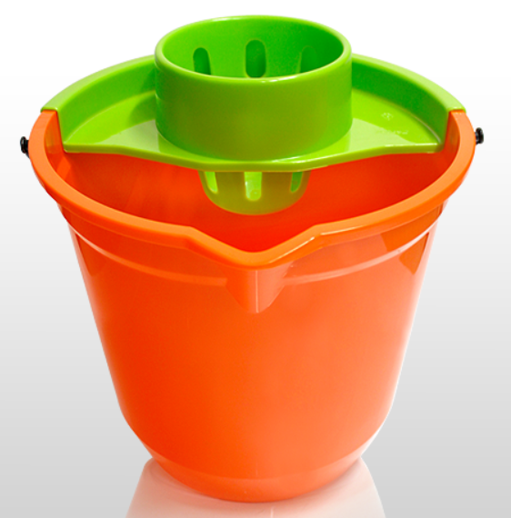 BALDE ECO 12 LITROS CON ESCURRIDOR