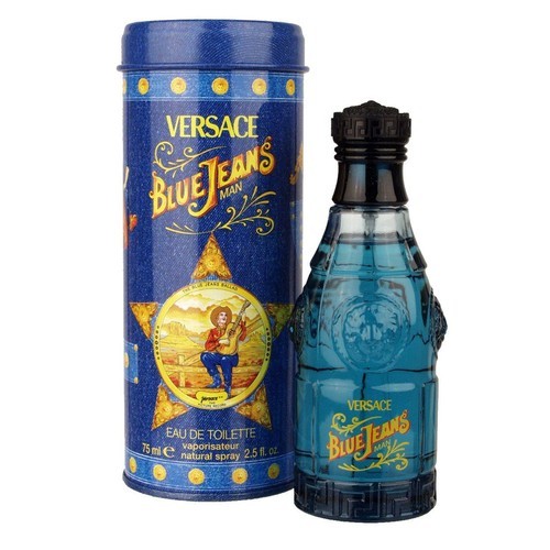 Loción Perfume Blue Jeans Versace 75ml EDT Hombre Original Garantizada