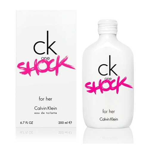 Loción Perfume Ck One Shock Calvin Klein 200ml EDT Mujer Original Garantizada