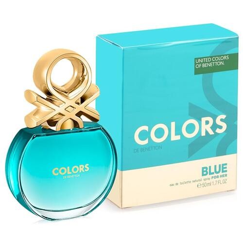 Loción Perfume Colors Blue Benetton 100ml EDT Mujer Original Garantizada