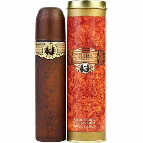 Loción Perfume Cuba Gold Paris 100ml EDT Hombre Original Garantizada