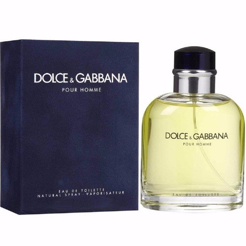 Loción Perfume Dolce &amp; Gabbana Pour Homme 125ml EDT Hombre Original Garantizada