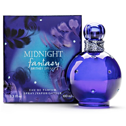 Loción Perfume Fantasy Midnight Britney Spears 100ml EDP Mujer Original Garantizada