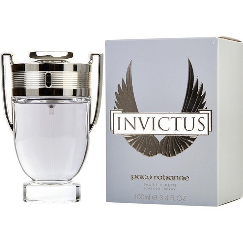 Loción Perfume Invictus Paco Rabanne 100ml EDT Hombre Original Garantizada