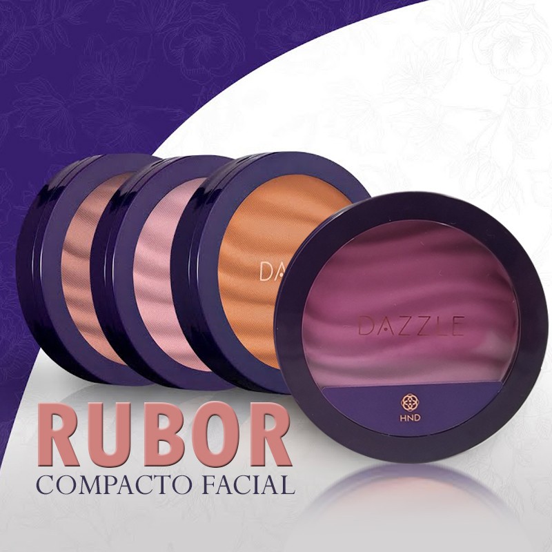 RUBOR DAZZLE COMPACTO FACIAL CASSIS HND FEMENINO ROSTRO
