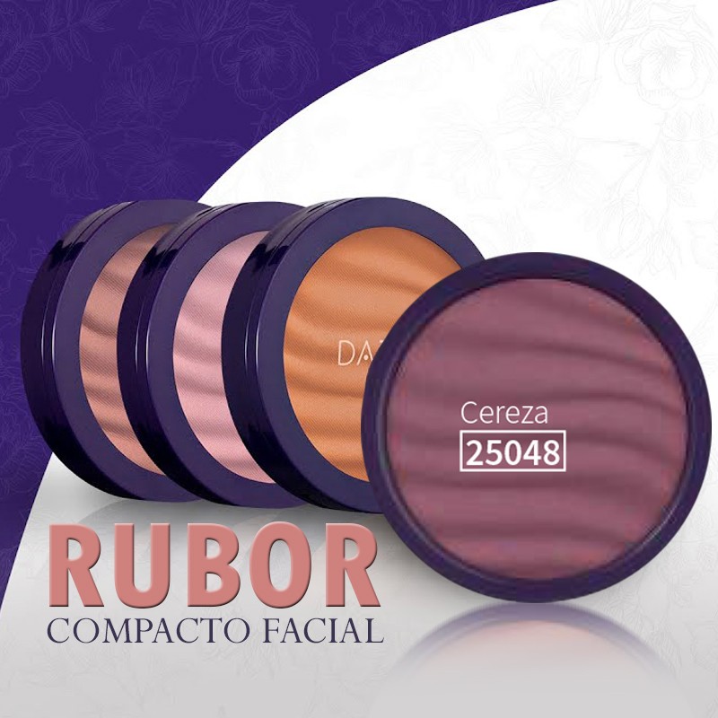 RUBOR DAZZLE COMPACTO FACIAL CEREZA HND FEMENINO ROSTRO