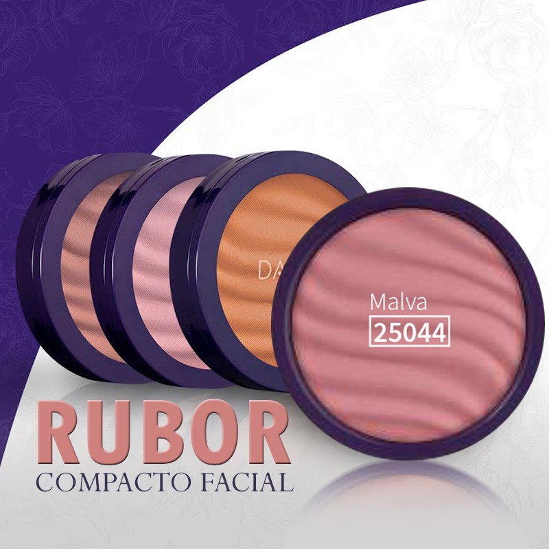 RUBOR DAZZLE COMPACTO FACIAL MALVA HND FEMENINO ROSTRO