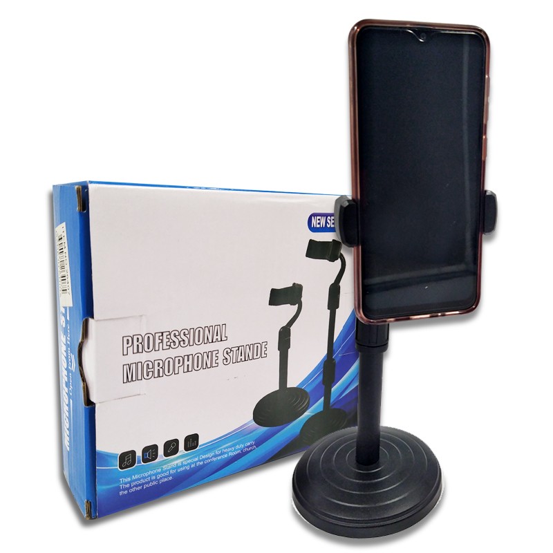 SOPORTE CELULAR BASE AJUSTABLE SELFIS VIDEOS TECNOLOGÍA