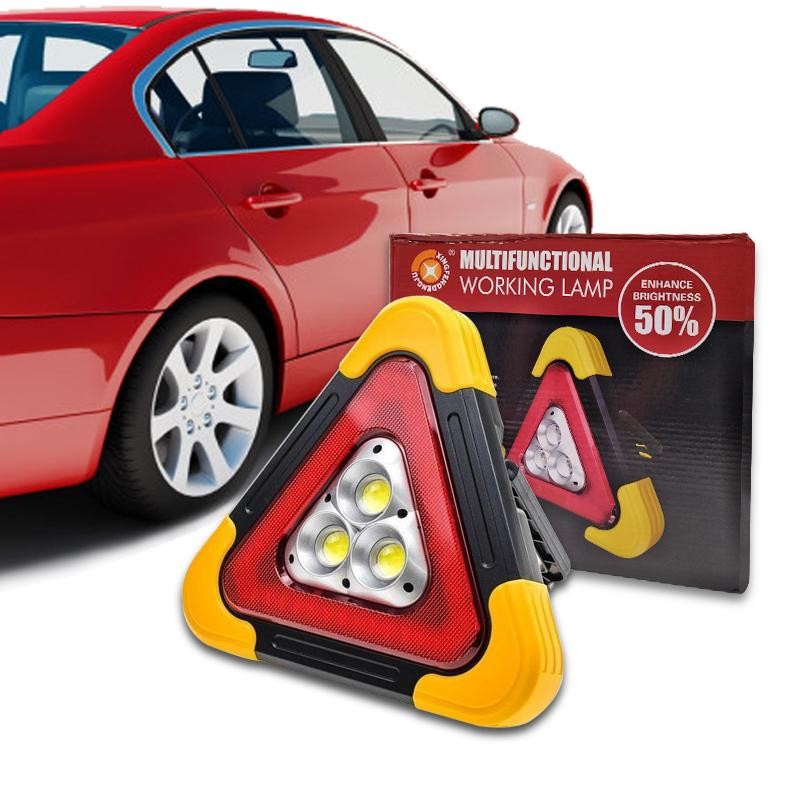 LAMPARA ADVERTENCIA AMARILLA CARRETERA LUZ LED EMERGENCIA