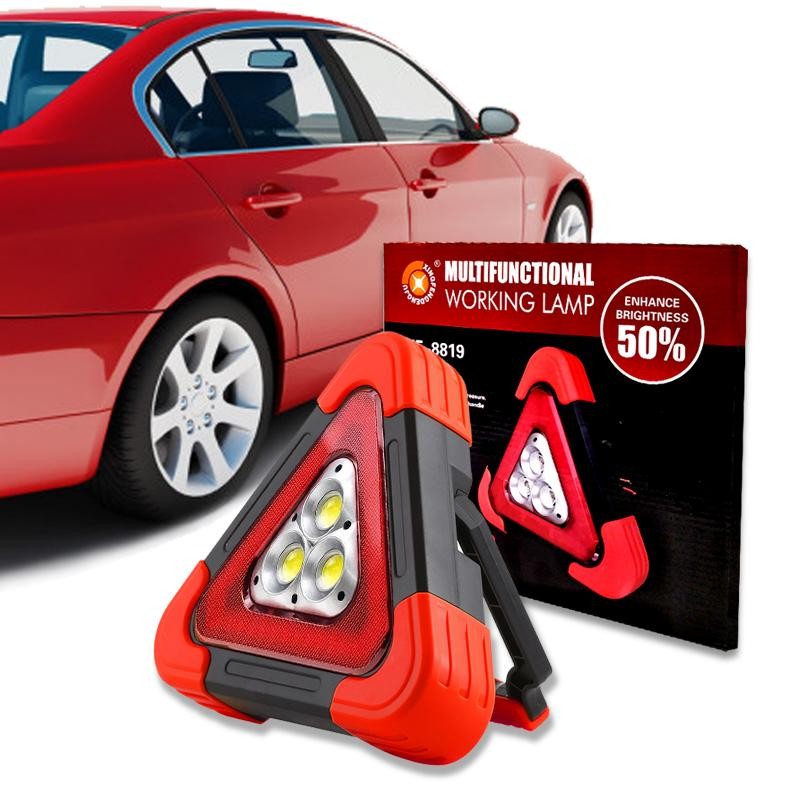 LAMPARA ADVERTENCIA ROJA CARRETERA LUZ LED EMERGENCIA