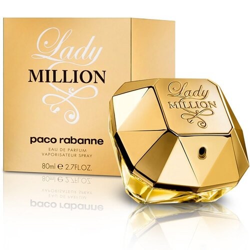 Loción Perfume Lady Million Paco Rabanne 80ml EDP Mujer Original Garantizada