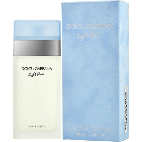 Loción Perfume Light Blue Dolce &amp; Gabbana 100ml EDT Mujer Original Garantizada