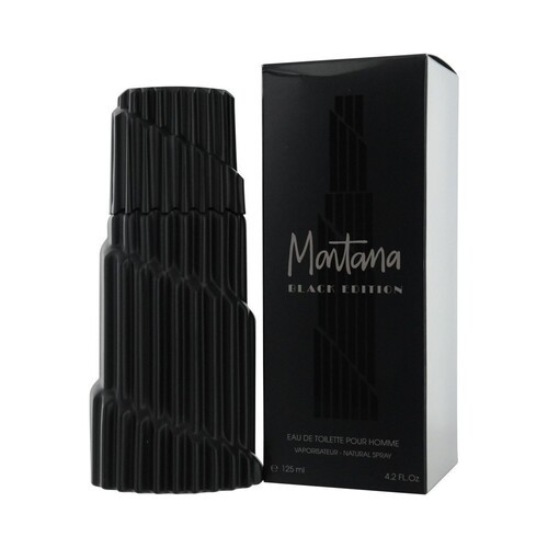 Loción Perfume Montana Black Edition 125ml EDT Hombre Original Garantizada