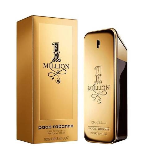 Loción Perfume 1 Million One Million Paco Rabanne 100ml EDT Hombre Original Garantizada