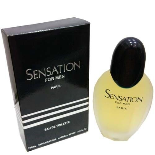 Loción Perfume Sensation Paris 100ml EDT Hombre Original Garantizada