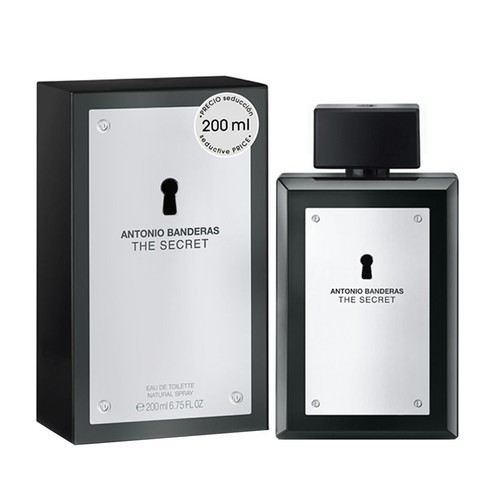 Loción Perfume The Secret Antonio Banderas 200ml EDT Hombre Original Garantizada