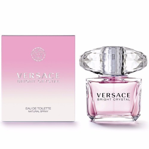 Loción Perfume Versace Bright Crystal 90ml EDT Mujer Original Garantizada