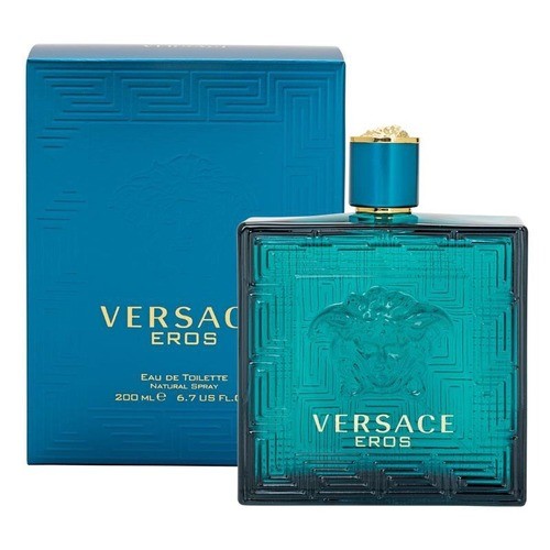 Loción Perfume Versace Eros 200ml EDT Hombre Original Garantizada