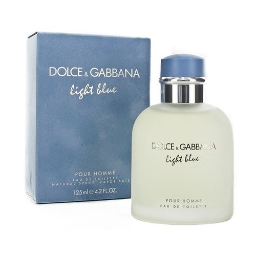 Loción PerfumeLight Blue Dolce &amp; Gabbana 125ml EDT Hombre Original Garantizada