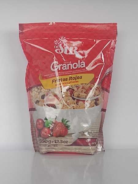 GRANOLA FRUTOS ROJOS DEL SUR 350GR.
